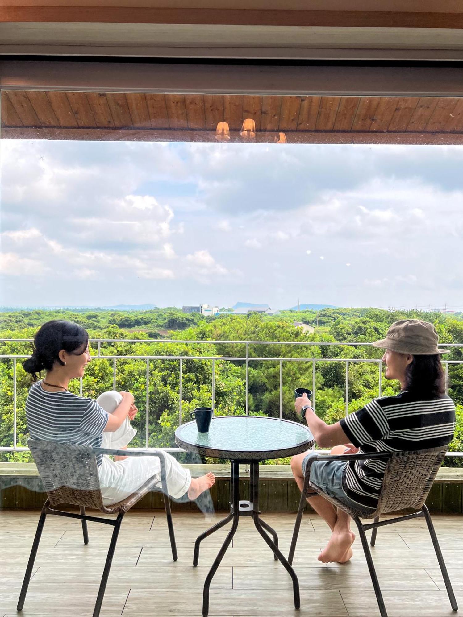 Green Narae Pension Seogwipo Dış mekan fotoğraf